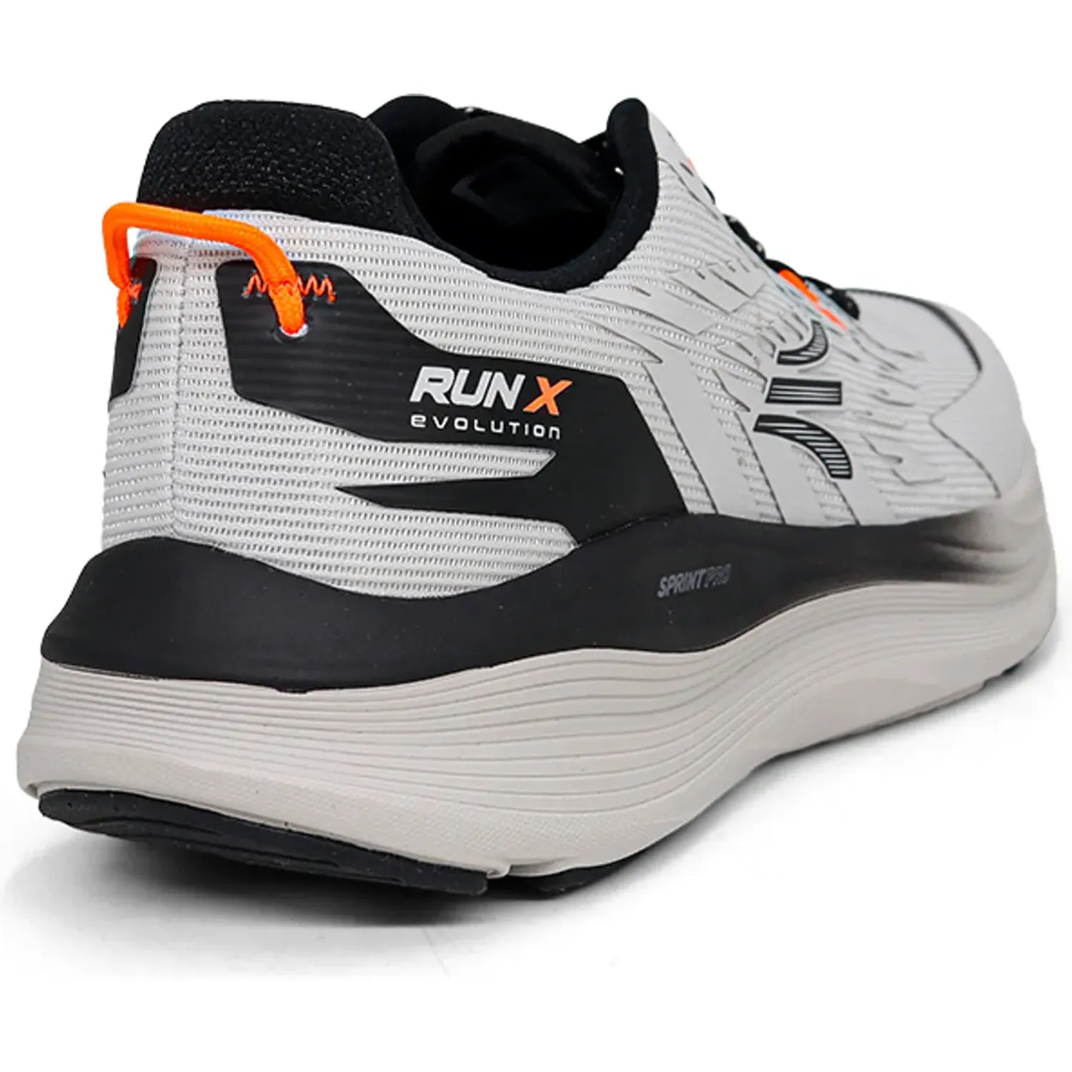 Zapatillas Apolo Running Hombre Ah26-10q2 color gris / negro | Platanitos