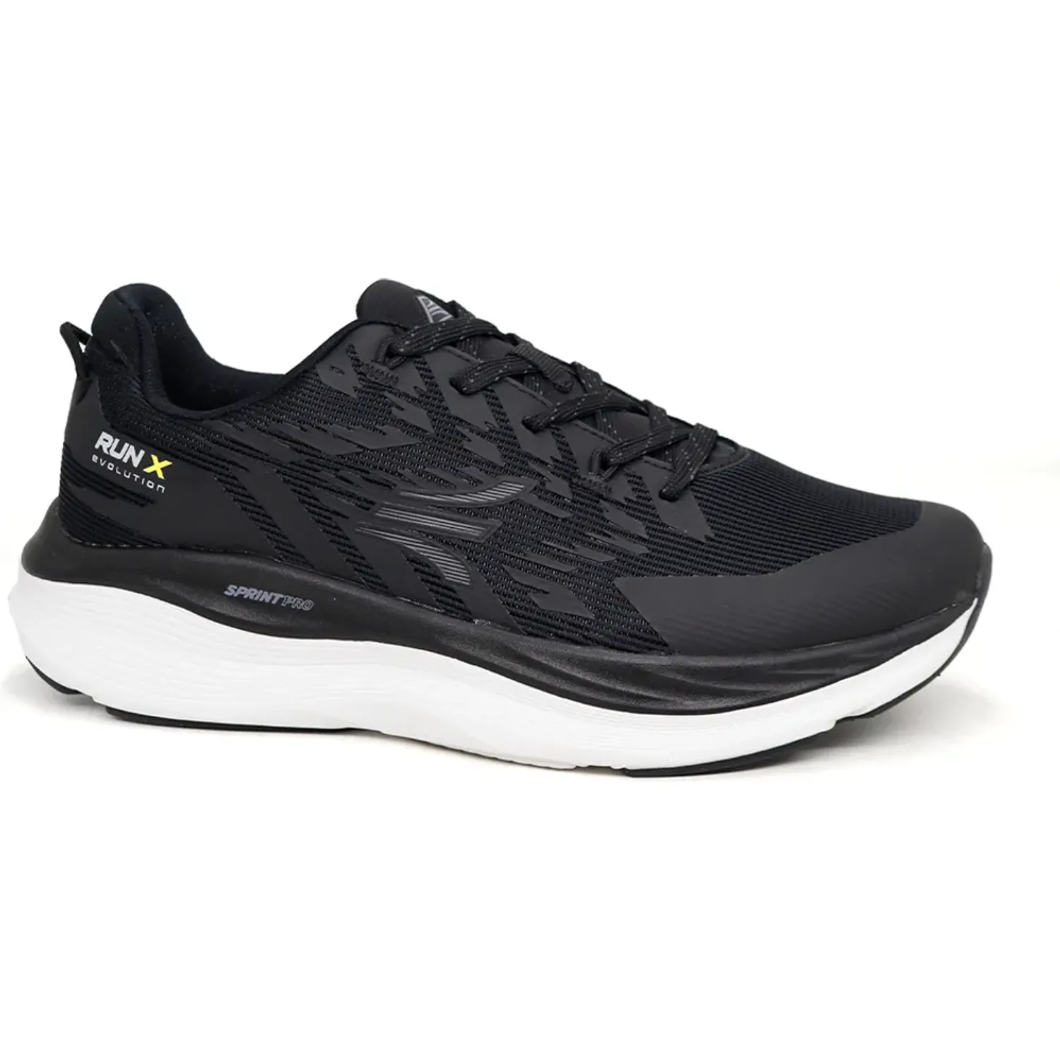 APOLO Zapatillas Apolo Running Hombre Ah26-10q2-N color negro | Platanitos