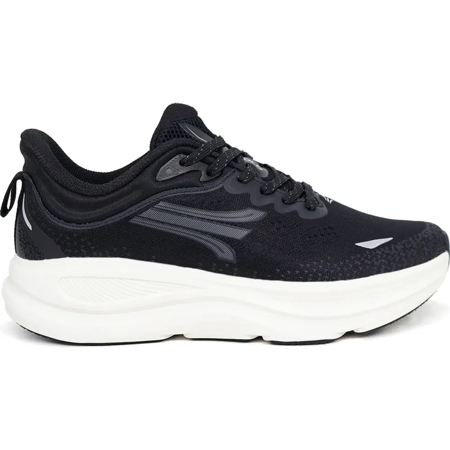 Zapatillas Apolo Running Hombre Ah26-20q2 color negro | Platanitos