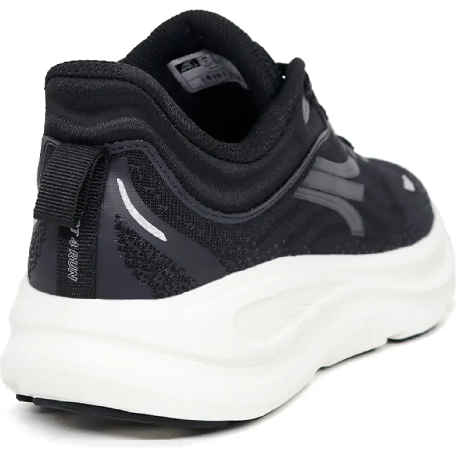 Zapatillas Apolo Running Hombre Ah26-20q2 color negro | Platanitos