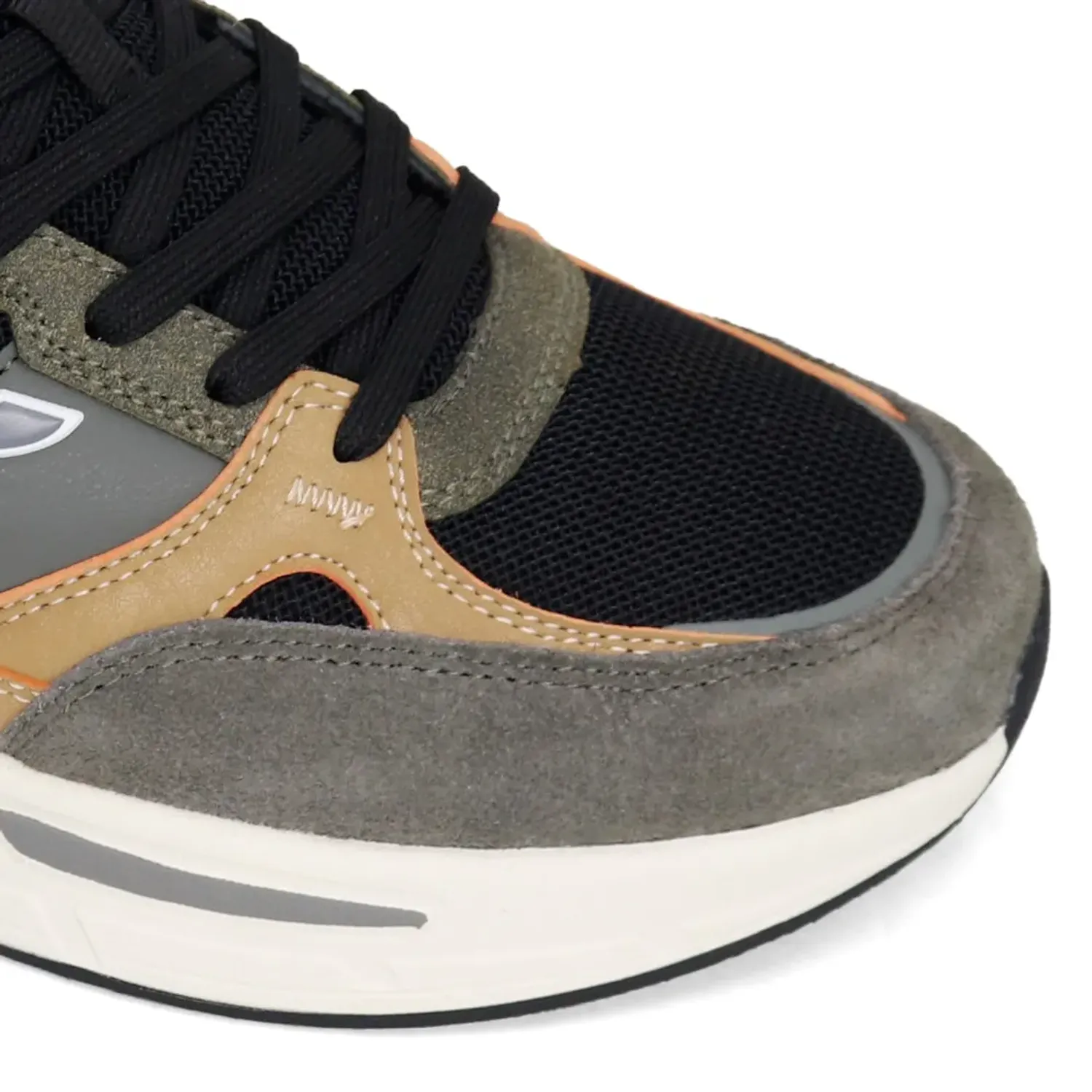Zapatillas Apolo Running Hombre Ah26-29q2 color gris / marron | Platanitos