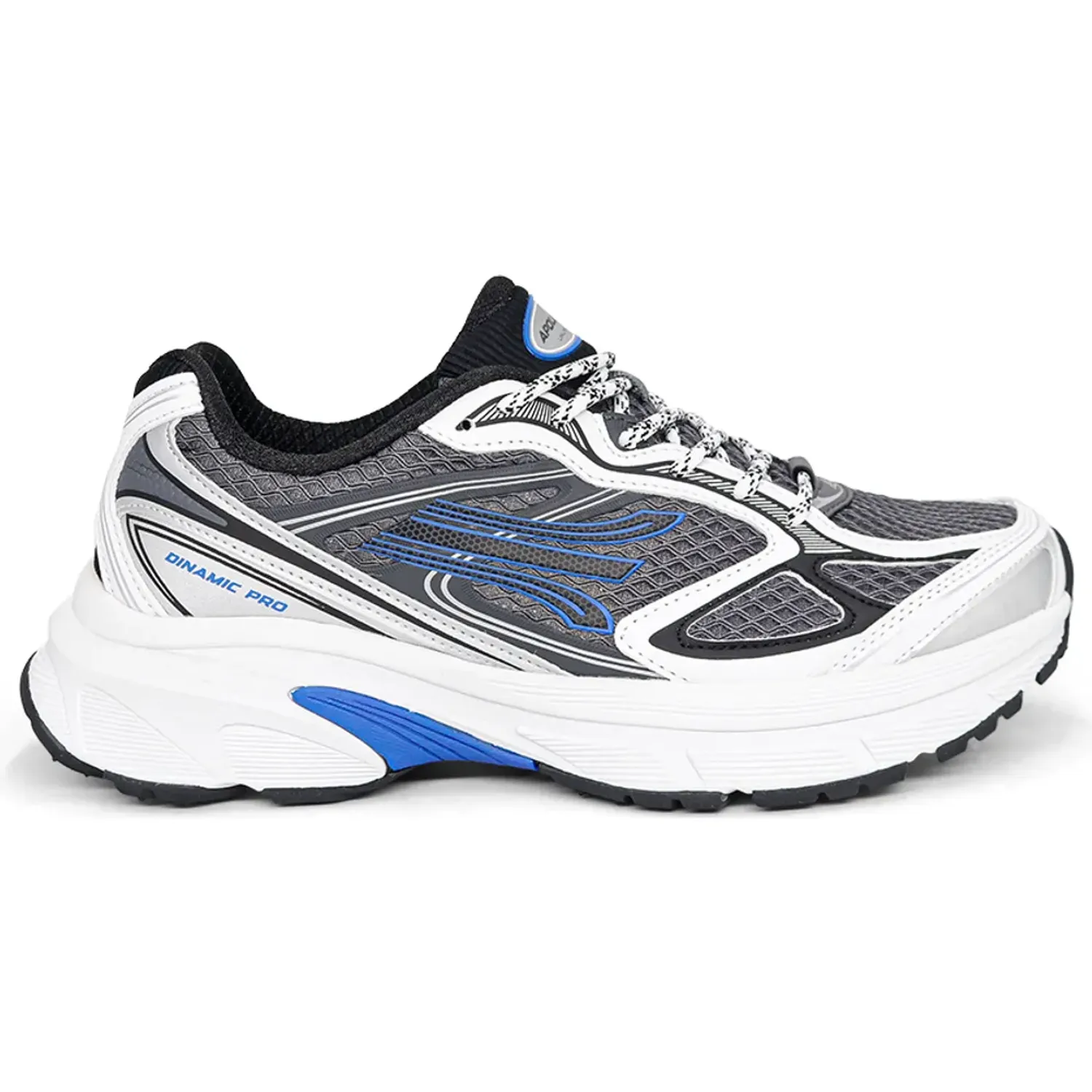 APOLO Zapatillas Apolo Running Hombre Ah26-32q2-Gb color gris oscuro / blanco | Platanitos