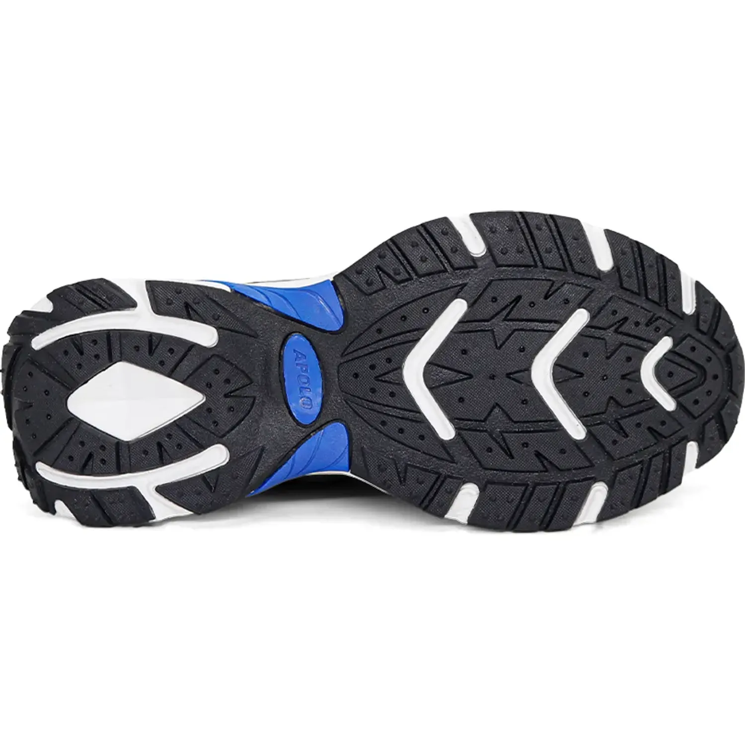 APOLO Zapatillas Apolo Running Hombre Ah26-32q2-Gb color gris oscuro / blanco | Platanitos