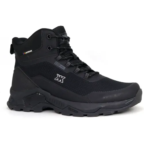 Zapatillas Kaida De Outdoor Hombre-1761-H26q2-N color negro | Platanitos