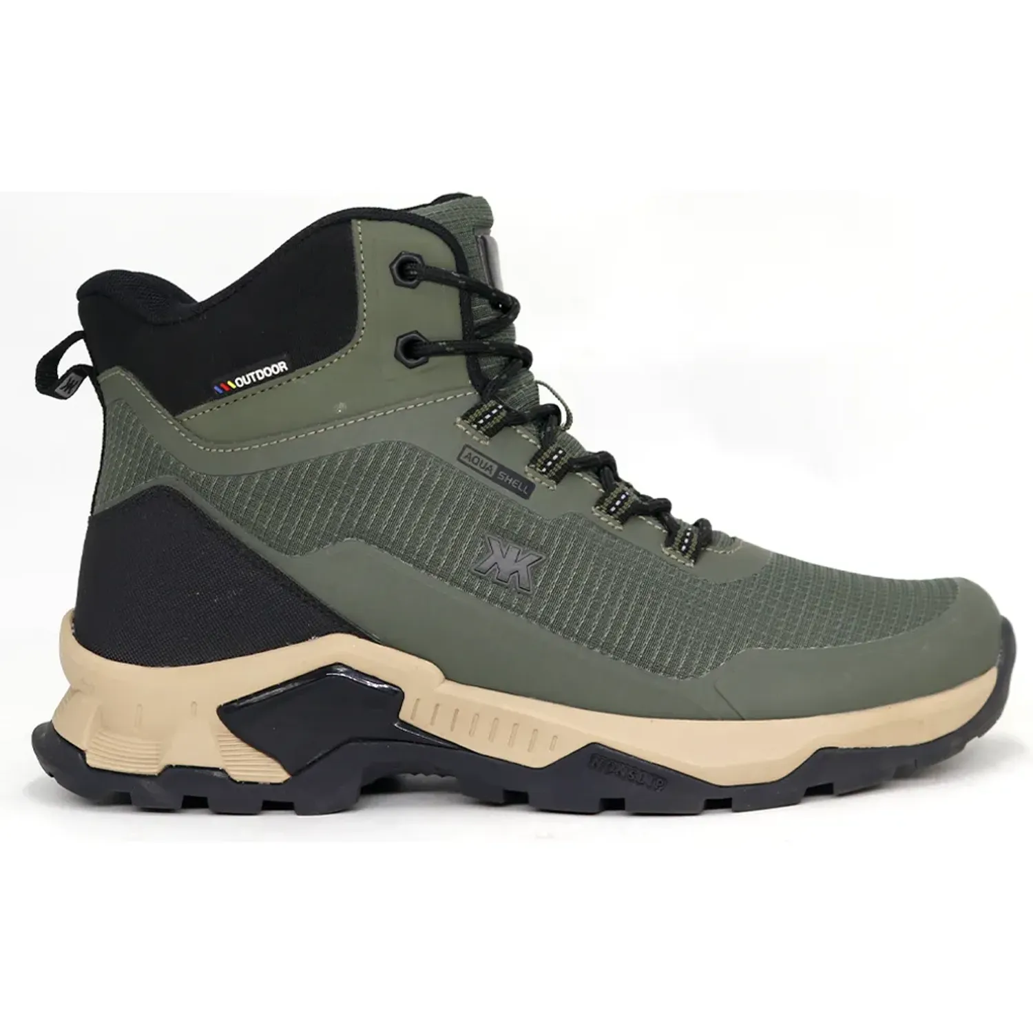 KAIDA Zapatillas Kaida De Outdoor Hombre-1761-H26q2-O color olivo | Platanitos