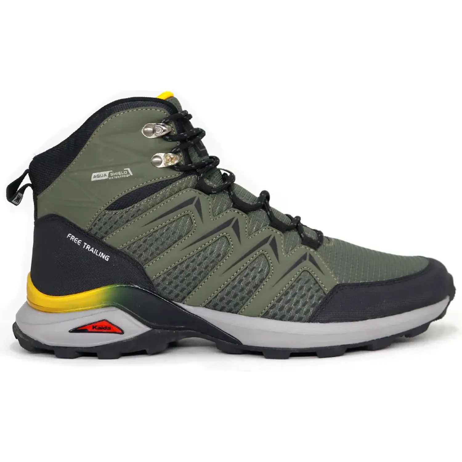 KAIDA Zapatillas Kaida De Outdoor Hombre-1672-H26q2-O color olivo | Platanitos
