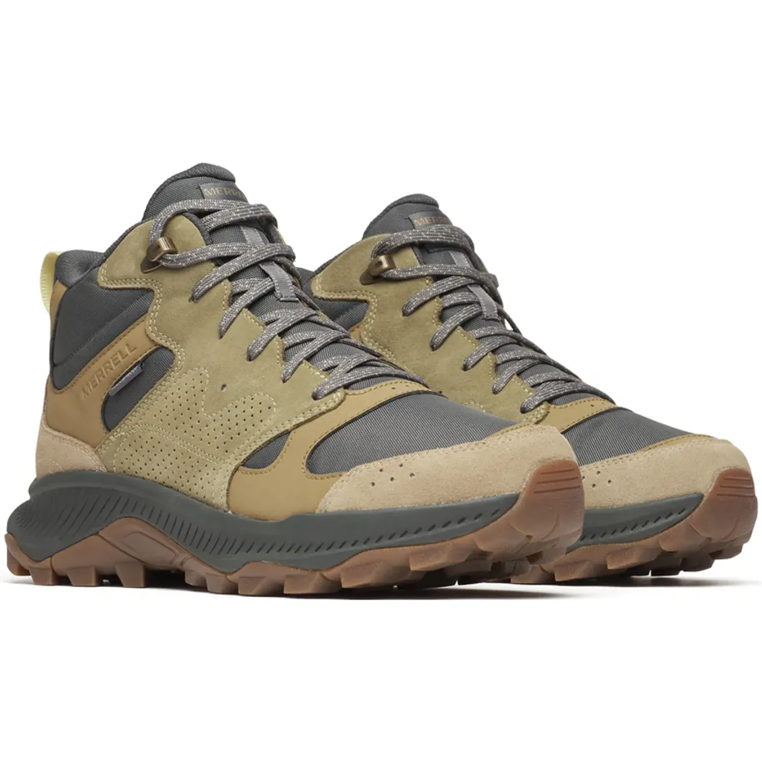 Merrell Zapatillas Merrell De Outdoor Hombre Tempo Sol Mid Wp color verde | Platanitos