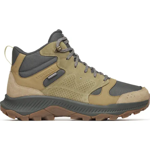 Zapatillas Merrell De Outdoor Hombre Tempo Sol Mid Wp color verde | Platanitos