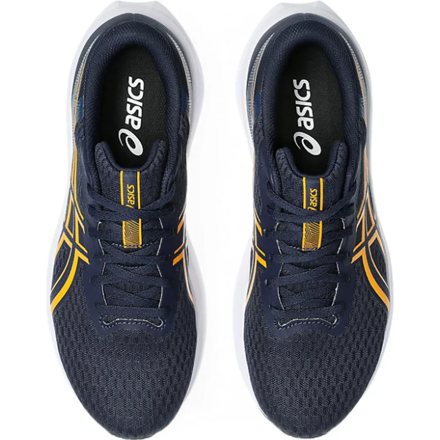 Asics Zapatillas Asics Running Hombre Patriot 14 color azul / amarrillo | Platanitos