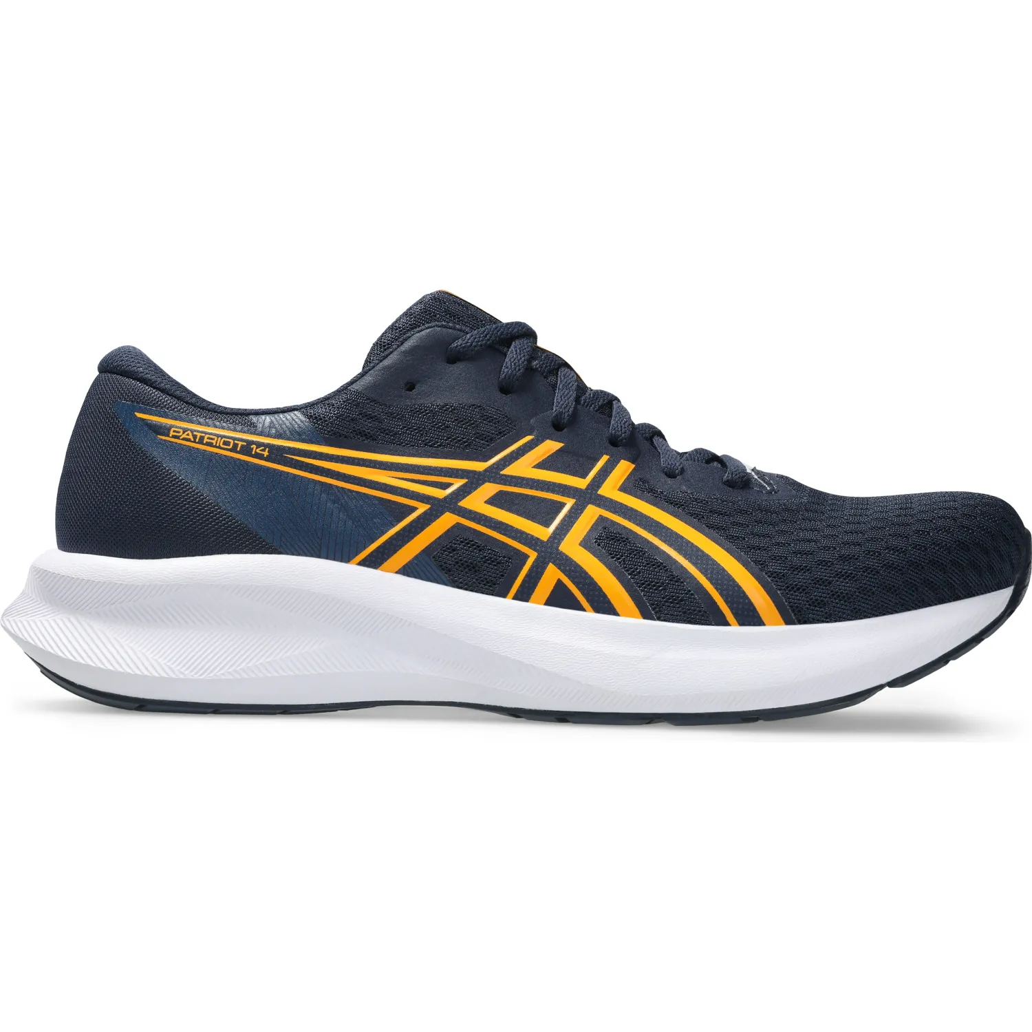 Asics Zapatillas Asics Running Hombre Patriot 14 color azul / amarrillo | Platanitos