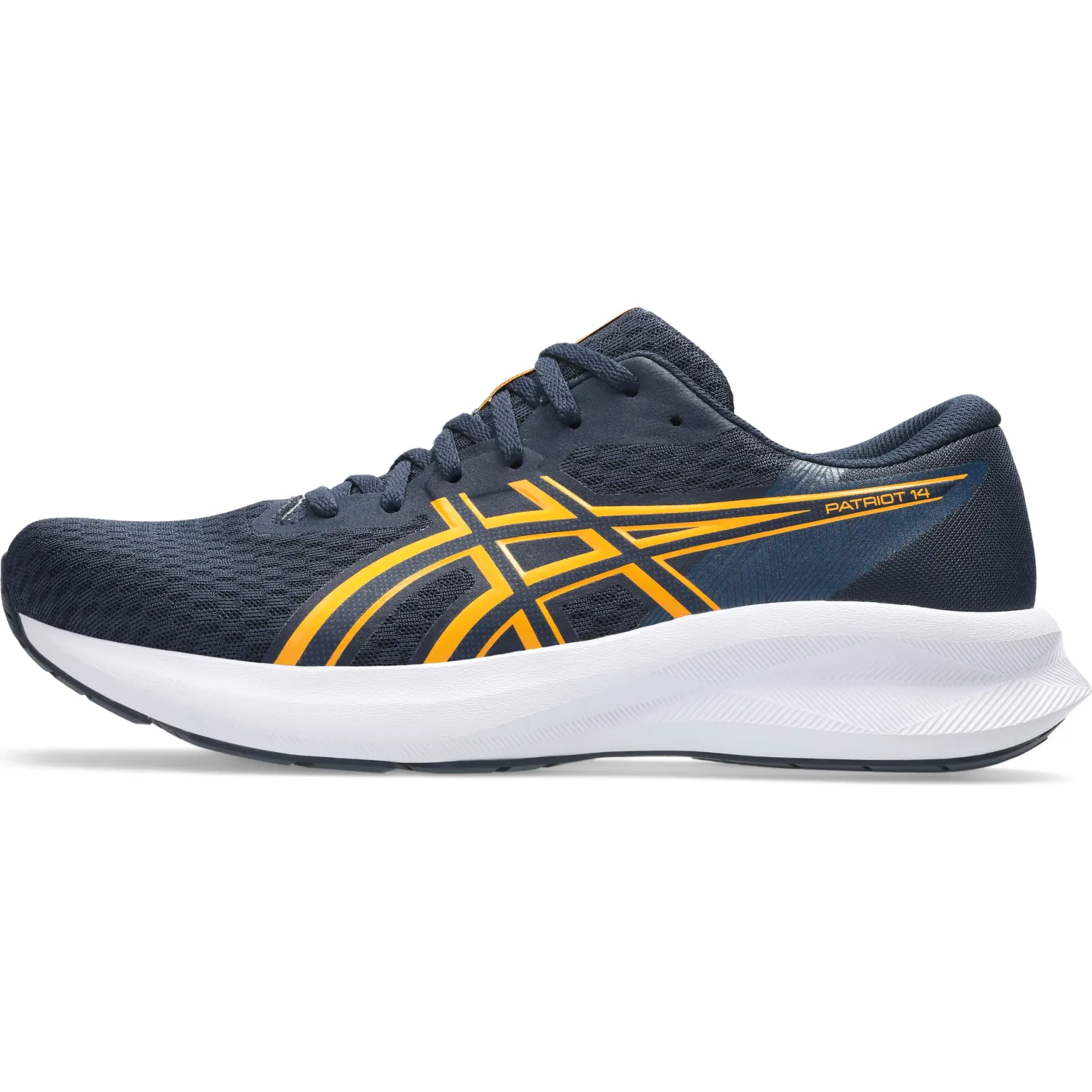 Asics Zapatillas Asics Running Hombre Patriot 14 color azul / amarrillo | Platanitos