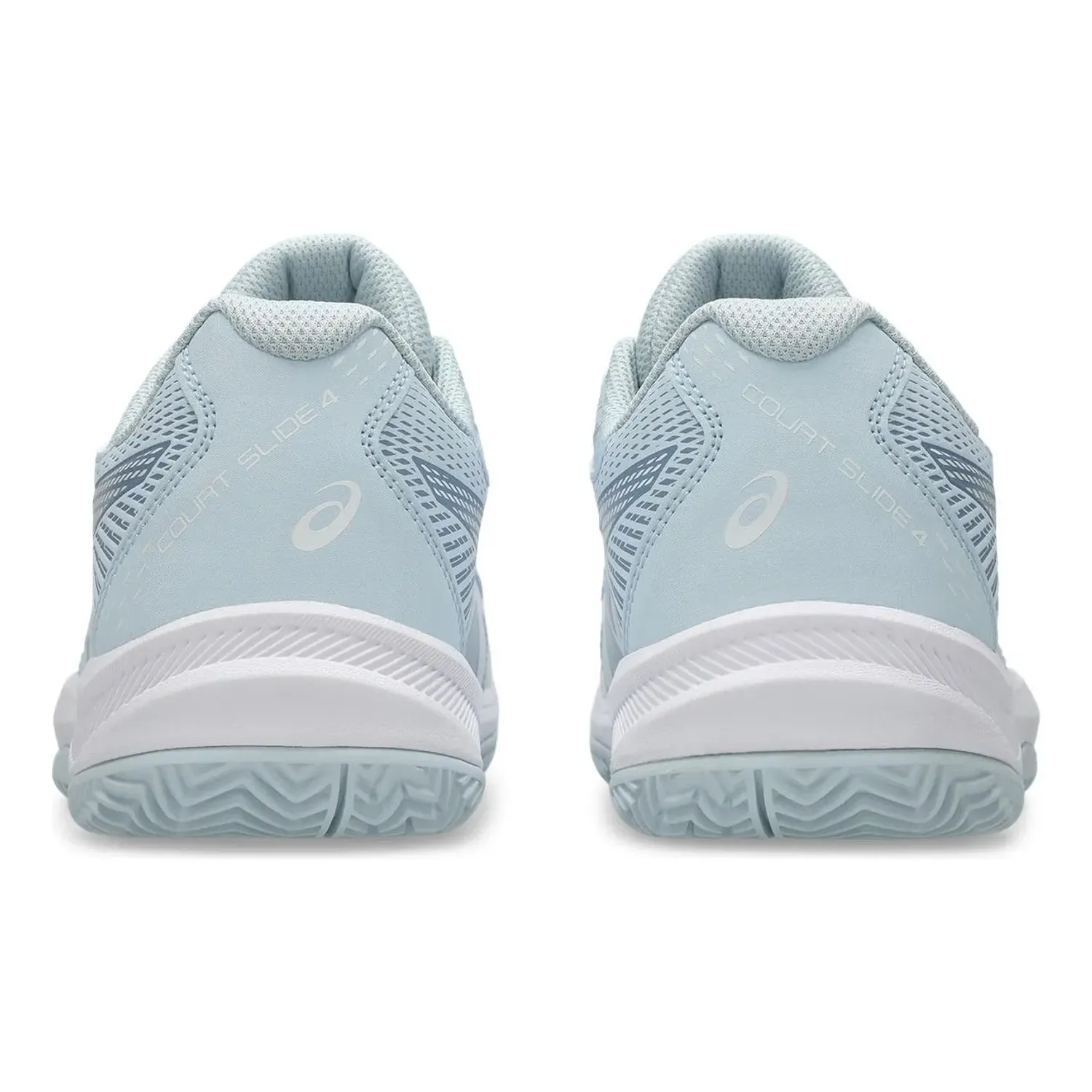 Asics Zapatillas Asics De Tenis Mujer Court Slide 4 Clay color celeste | Platanitos