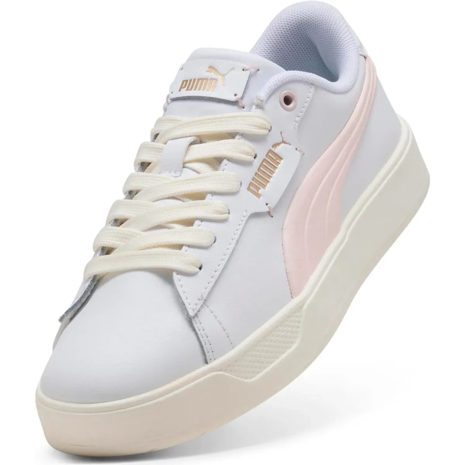 Puma Zapatillas Puma Urbanas Juvenil Smash Belle Jr color celeste | Platanitos