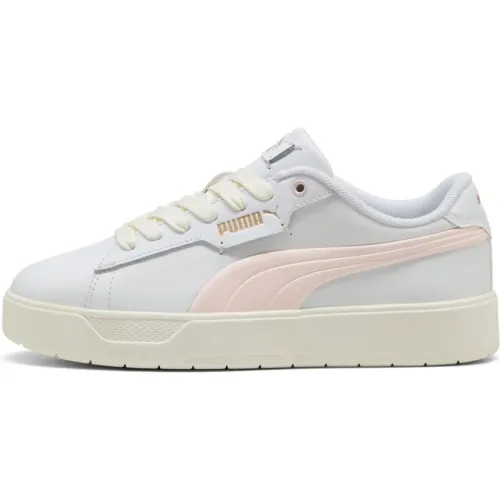 Zapatillas Puma Urbanas Juvenil Smash Belle Jr color celeste | Platanitos