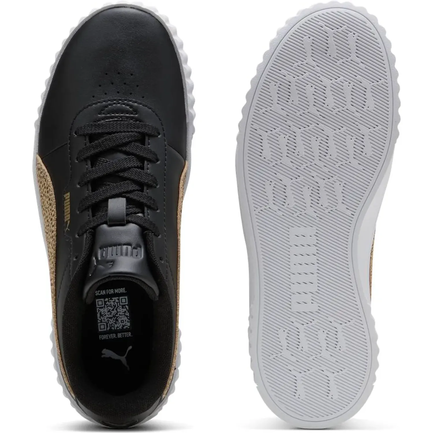 Puma Zapatillas Puma Urbanas Mujer Carina 3.0 Topcat color negro | Platanitos