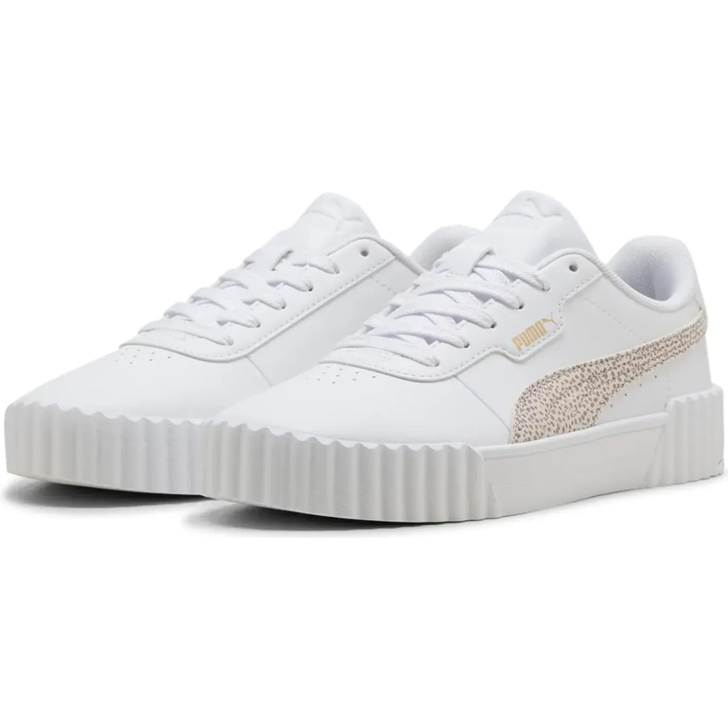 Puma Zapatillas Puma Urbanas Mujer Carina 3.0 Topcat color blanco | Platanitos