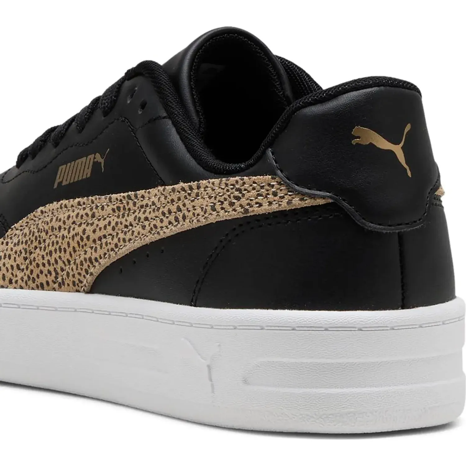 Puma Zapatillas Puma Urbanas Mujer Court Lally Topcat color negro | Platanitos