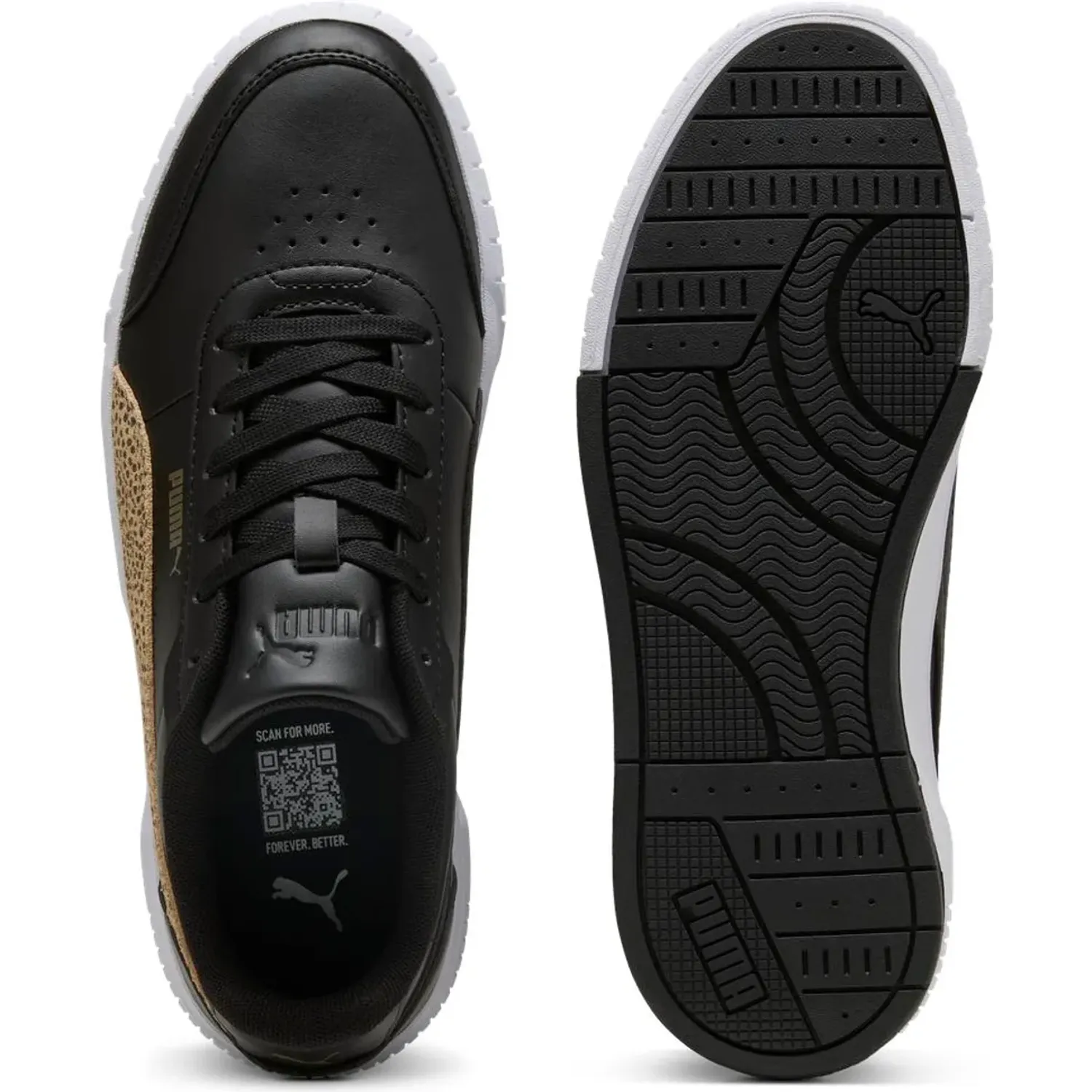 Puma Zapatillas Puma Urbanas Mujer Carina Mia Topcat color negro | Platanitos