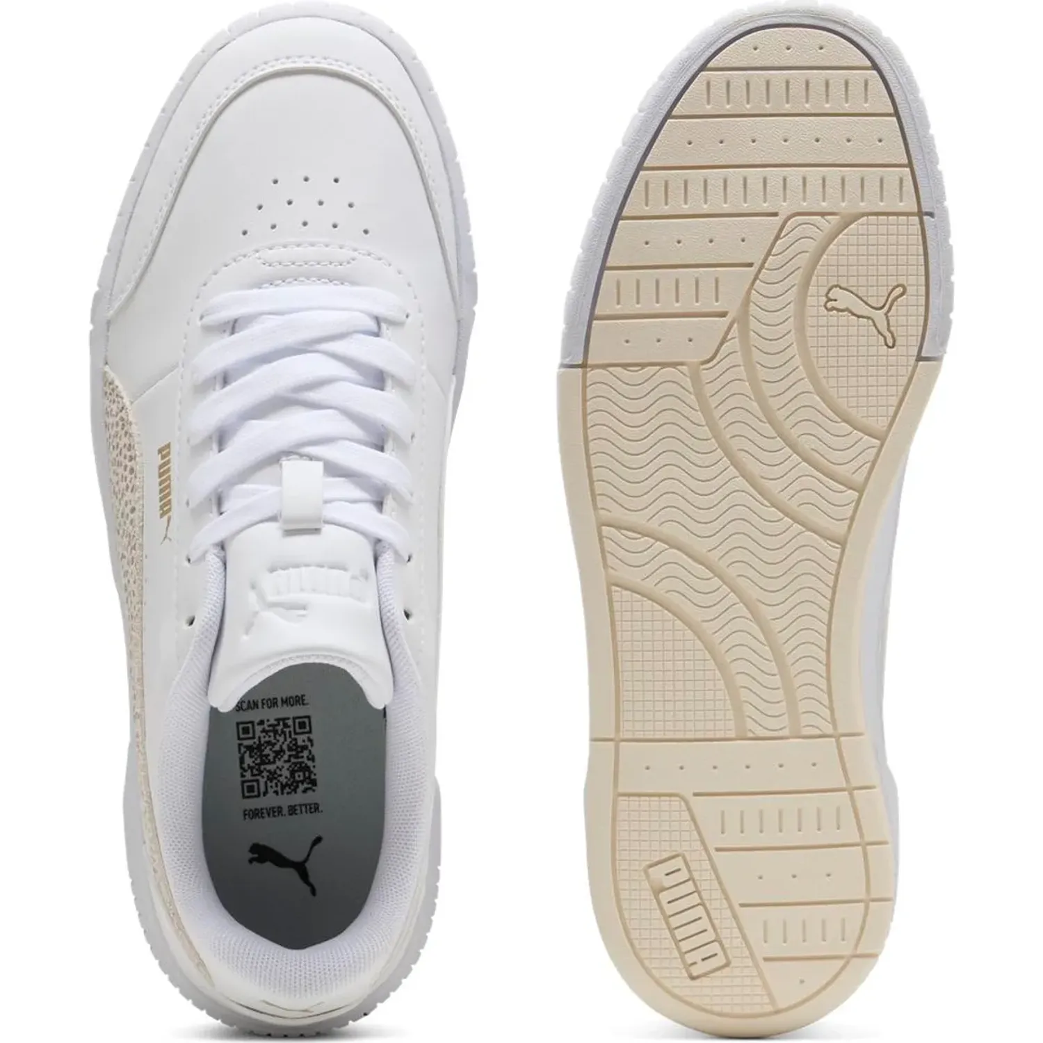 Puma Zapatillas Puma Urbanas Mujer Carina Mia Topcat color blanco | Platanitos
