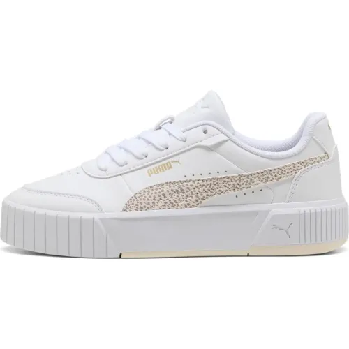 Mujer Puma Blanco Zapatillas Urbanas Mujer Carina Mia Topcat