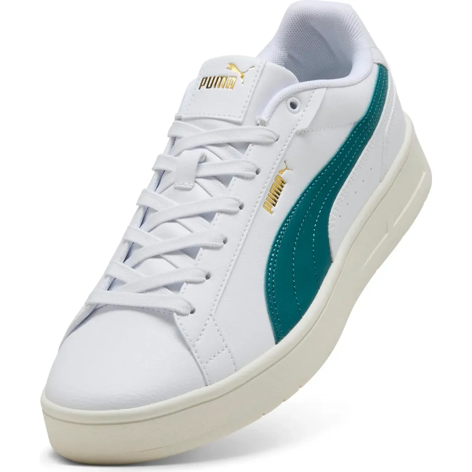 Zapatillas Puma Urbanas Hombre Court Classico color blanco | Platanitos