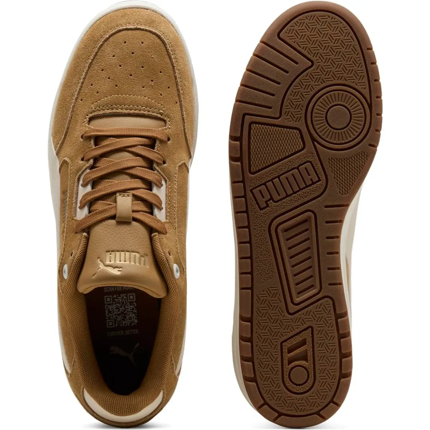 Zapatillas Puma Urbanas Hombre Shuffle Downtown Sd color beige | Platanitos