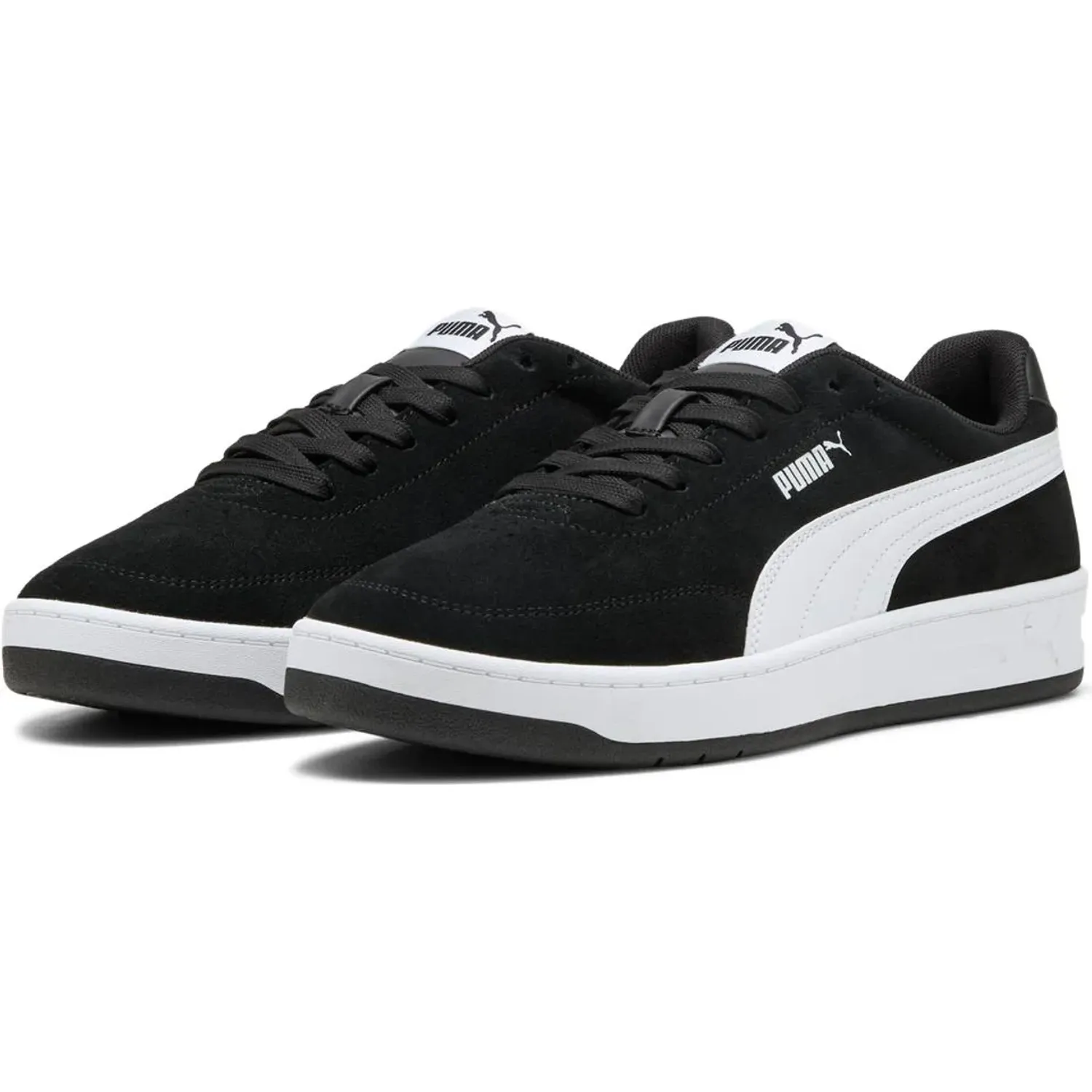 Puma Zapatilla Puma Urbana Hombre Court Classic Clean Sd color negro | Platanitos
