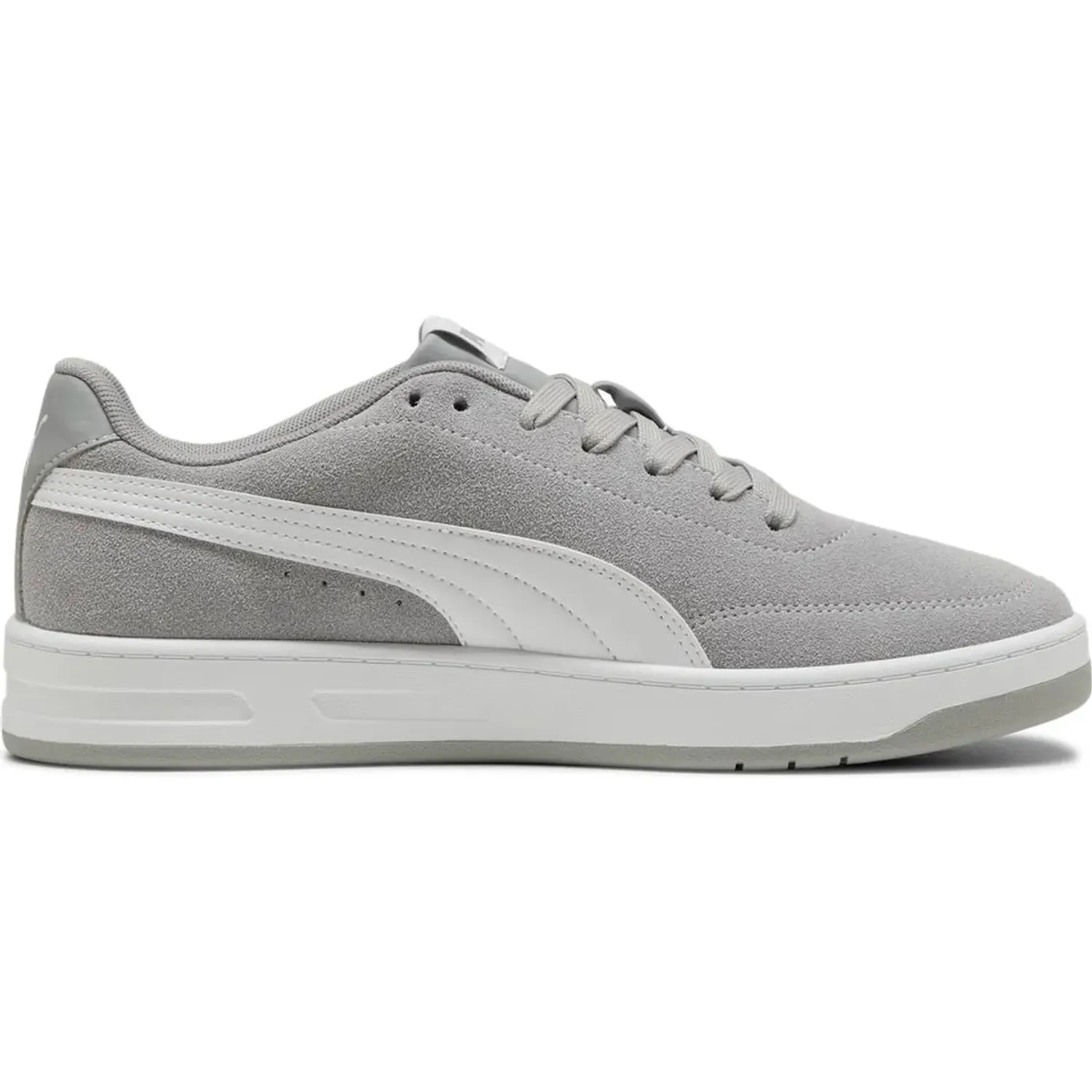 Puma Zapatilla Puma Urbana Hombre Court Classic Clean Sd color gris | Platanitos