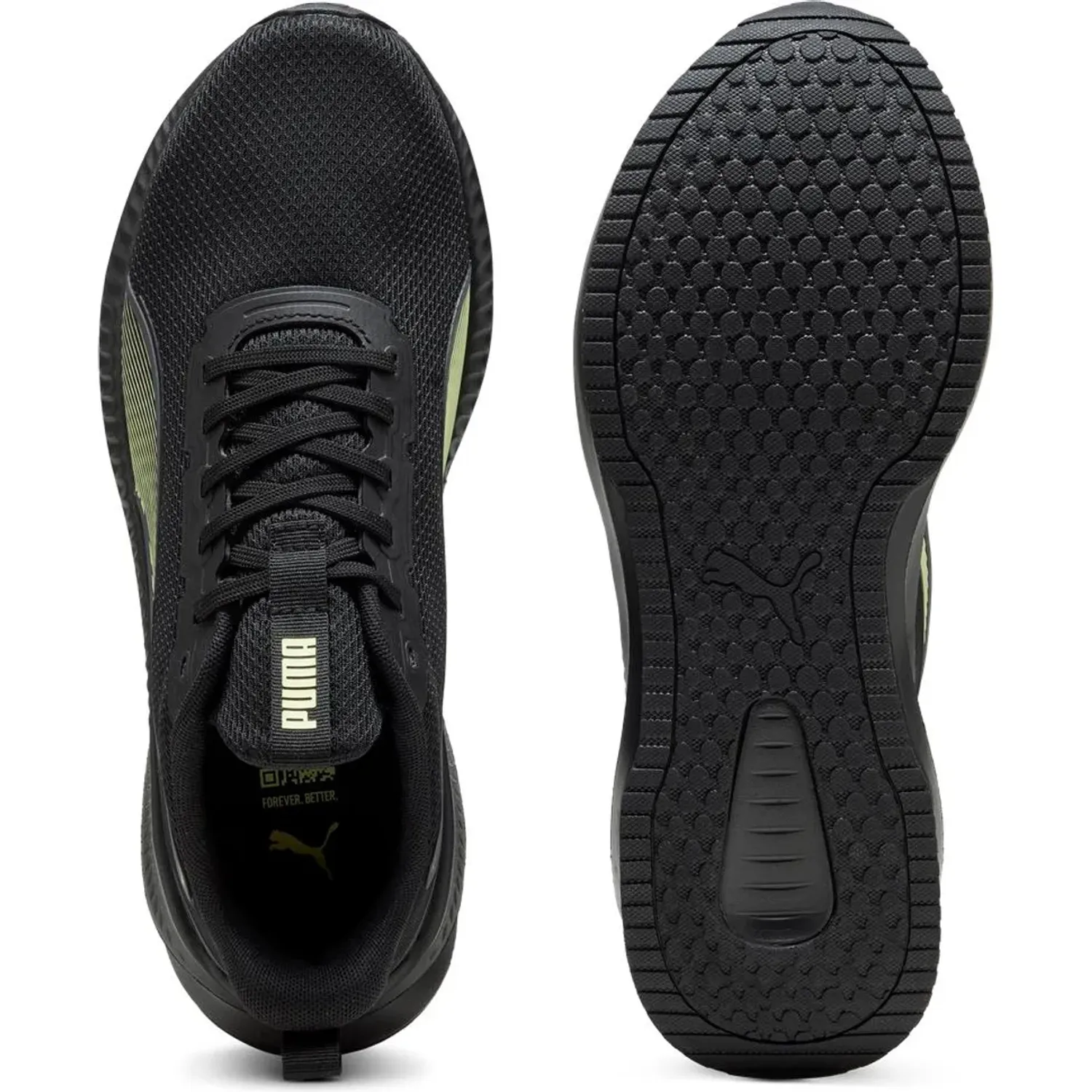 Puma Zapatillas Puma Running Hombre Flyer Lite 3 color negro | Platanitos