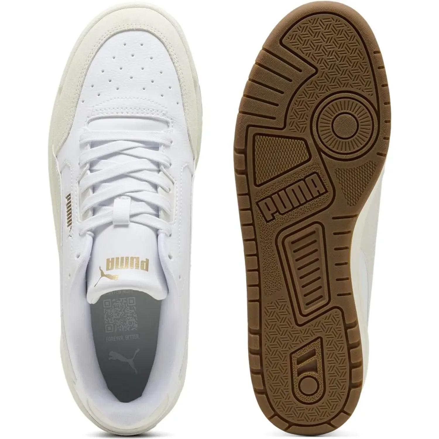Zapatillas Puma Urbanas Hombre Shuffle Downtown Og color blanco | Platanitos