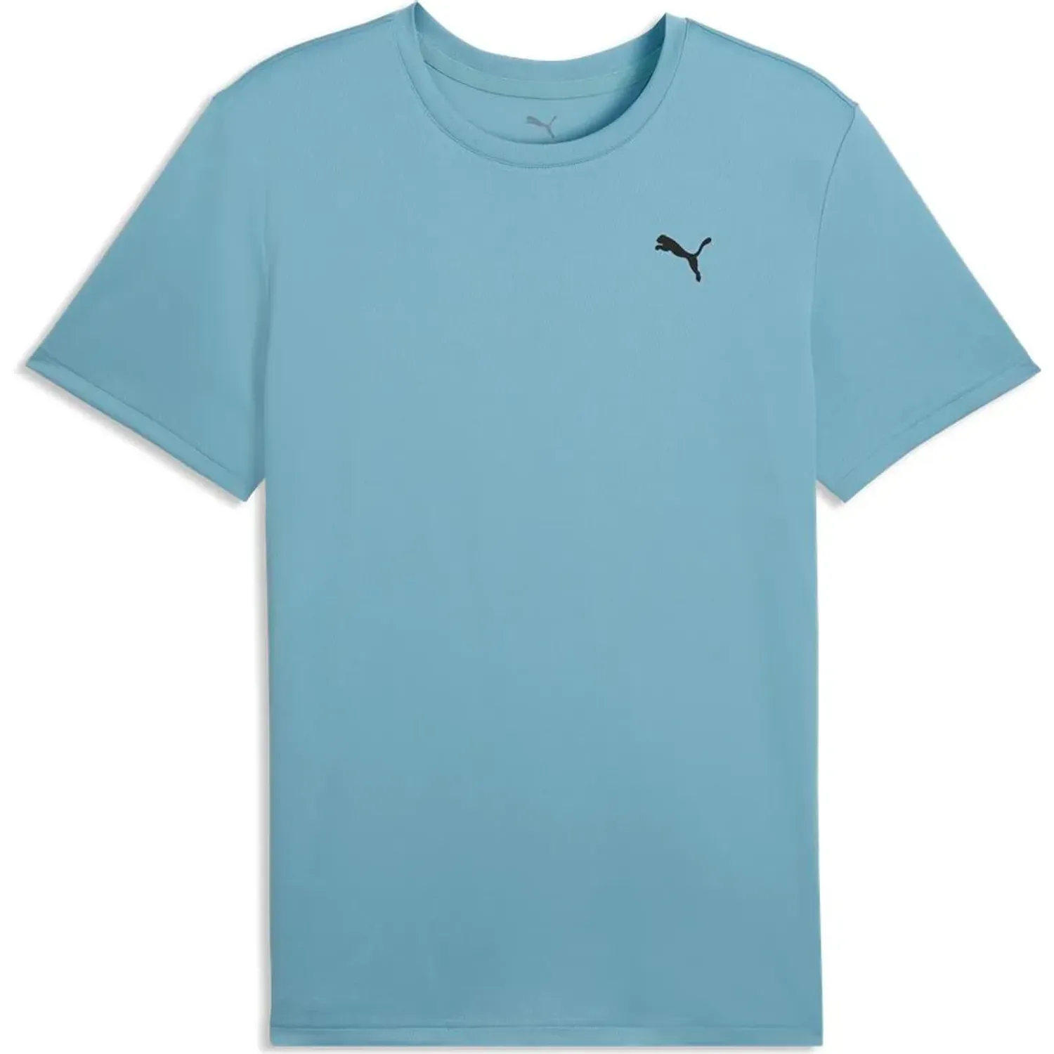 Puma Polo Puma Training Hombre M Tad Essential Poly Texture Tee color celeste | Platanitos