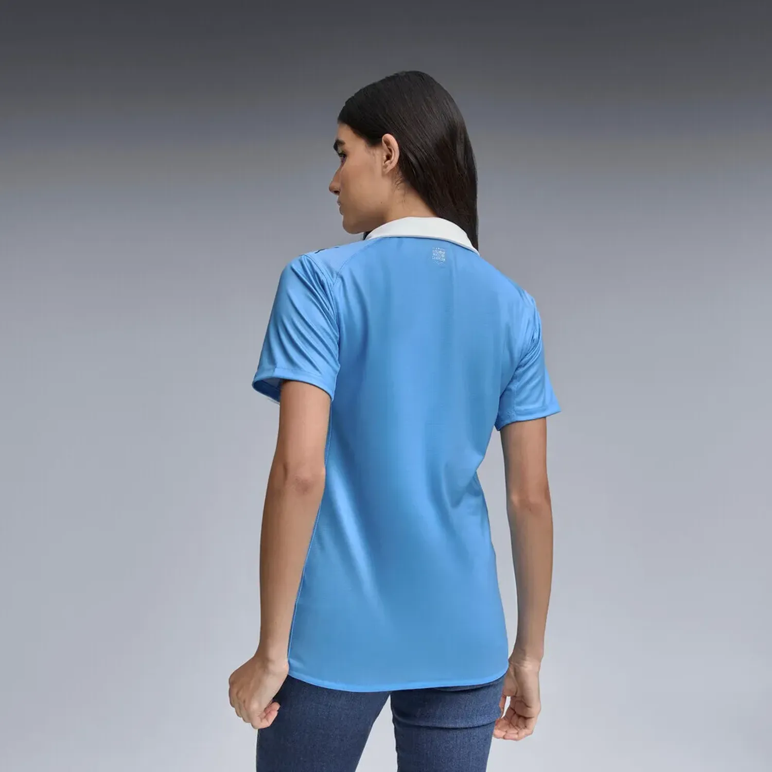 Camiseta Puma Deportiva Mujer Sporting Cristal Home Jersey Replica color azul | Platanitos