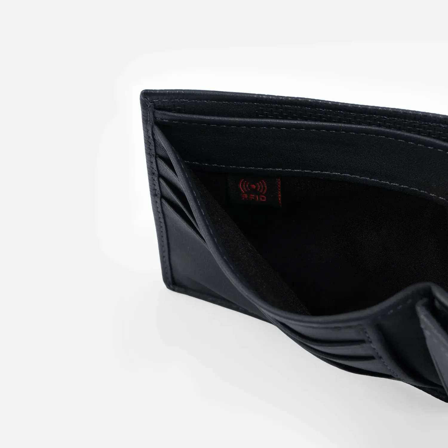 Billetera Crepier Hombre Cuero Lombardi 2.0 Grande color azul | Platanitos