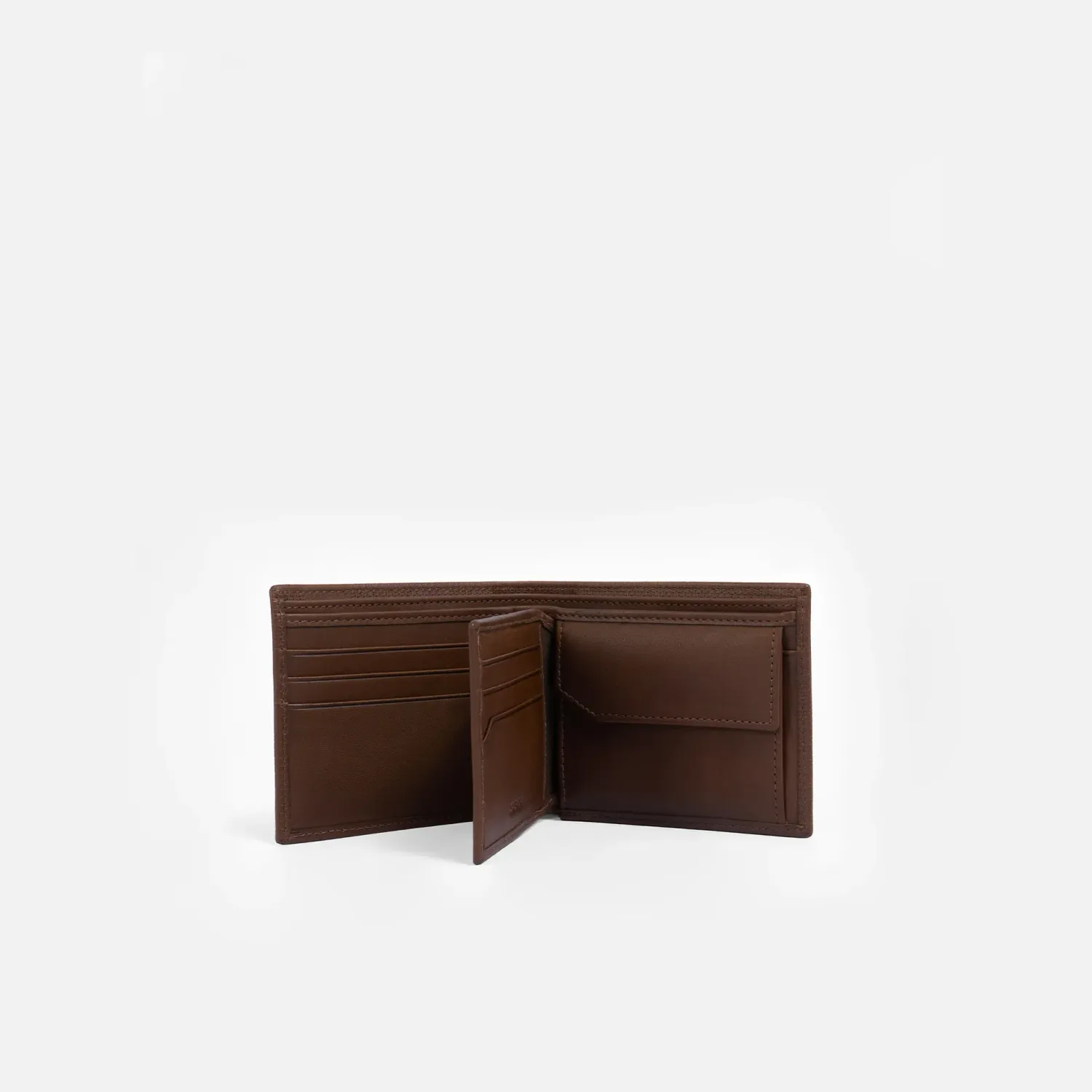 CREPIER Billetera Crepier Hombre Cuero Lombardi 2.0 Mediano color marron | Platanitos