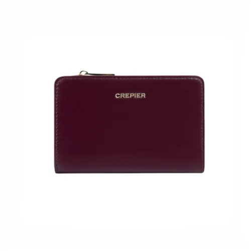 Billetera Crepier Mujer Cazzia Mediano color rojo | Platanitos
