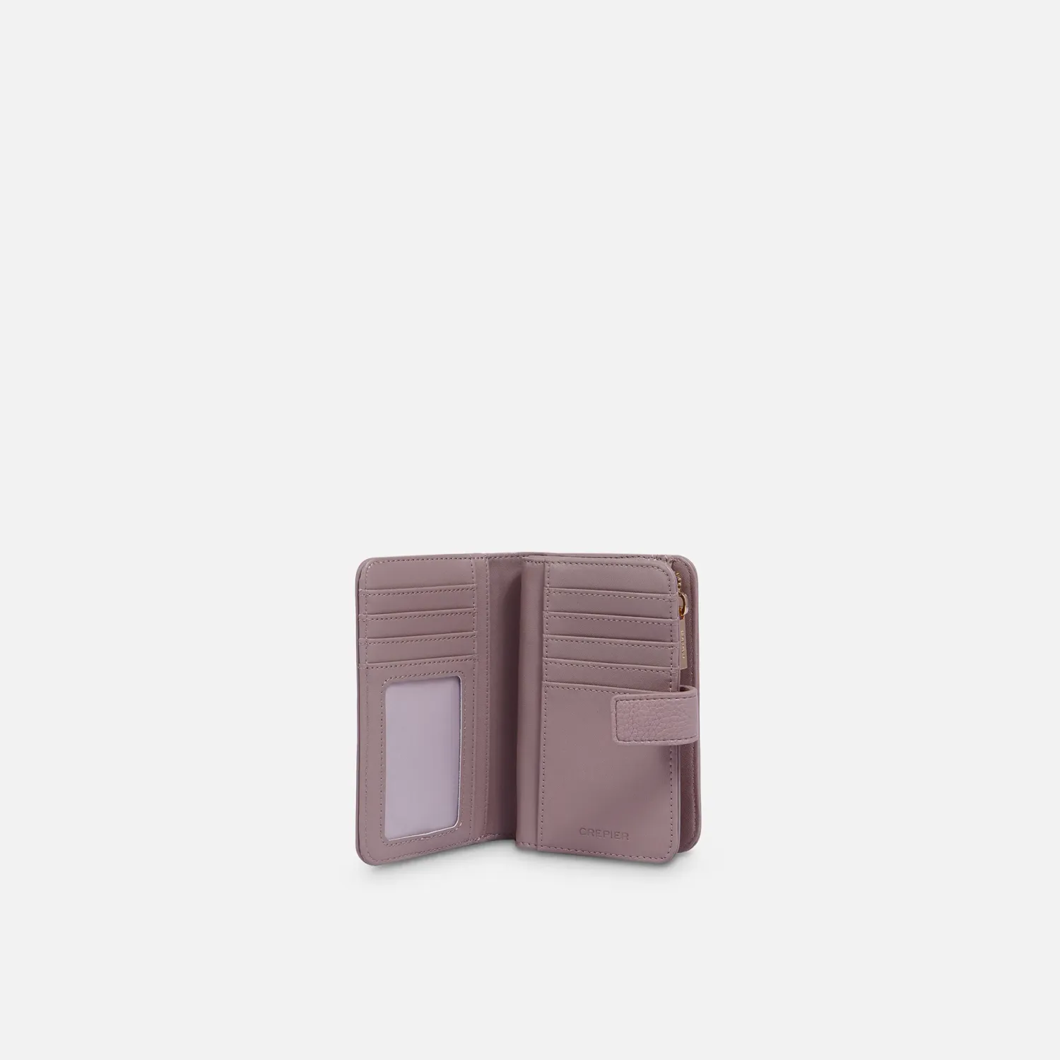 Billetera Crepier Mujer Ramina Mediano color malva | Platanitos