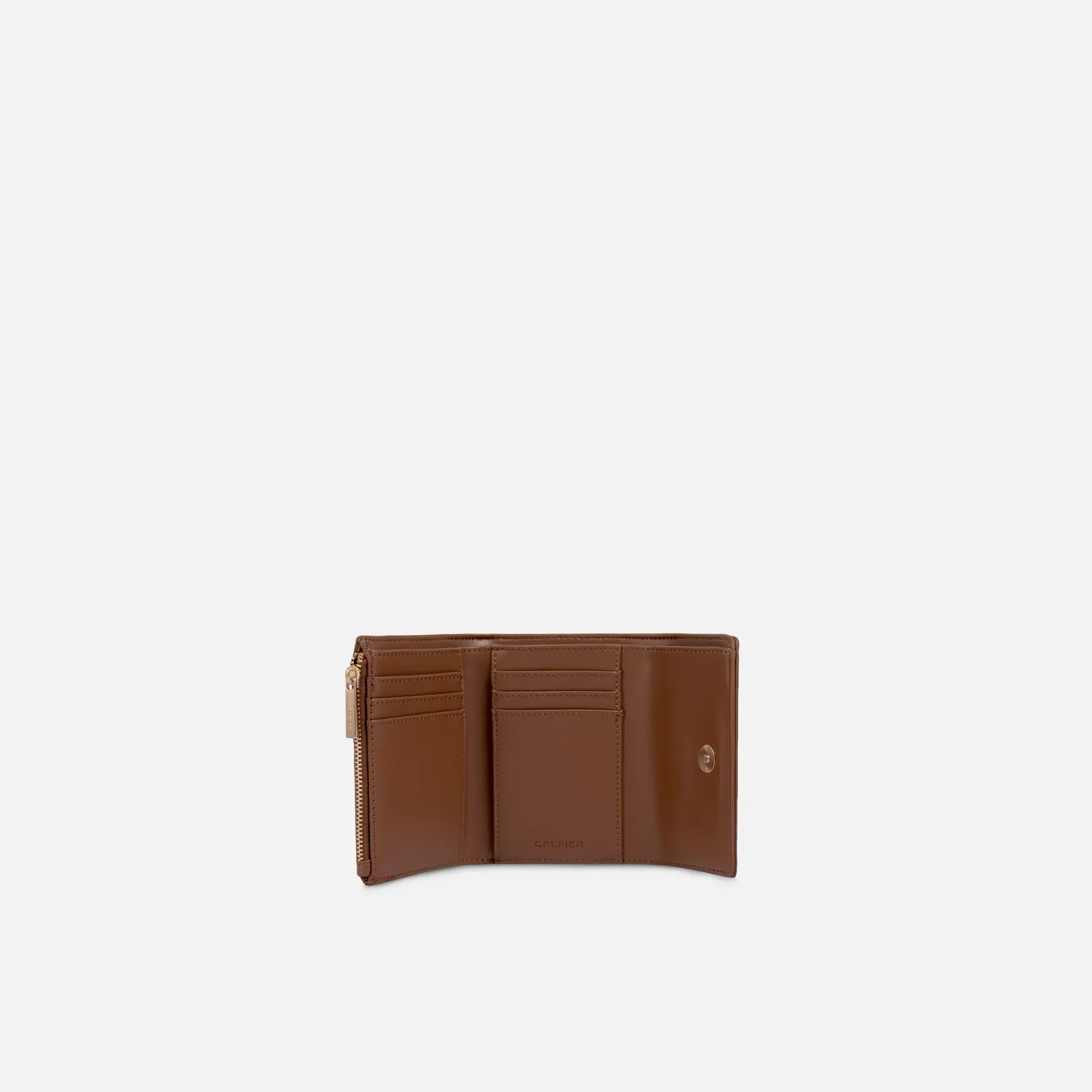 Billetera Crepier Mujer Sarahi Mediano color toffee | Platanitos