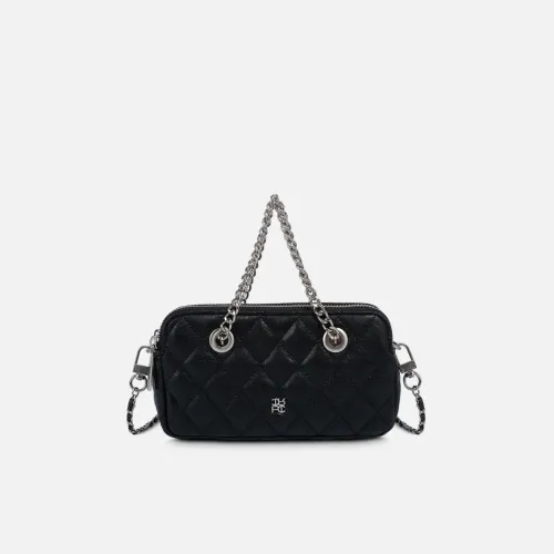 Bolso Crepier Mujer Crossbody Arlette Chico color negro | Platanitos