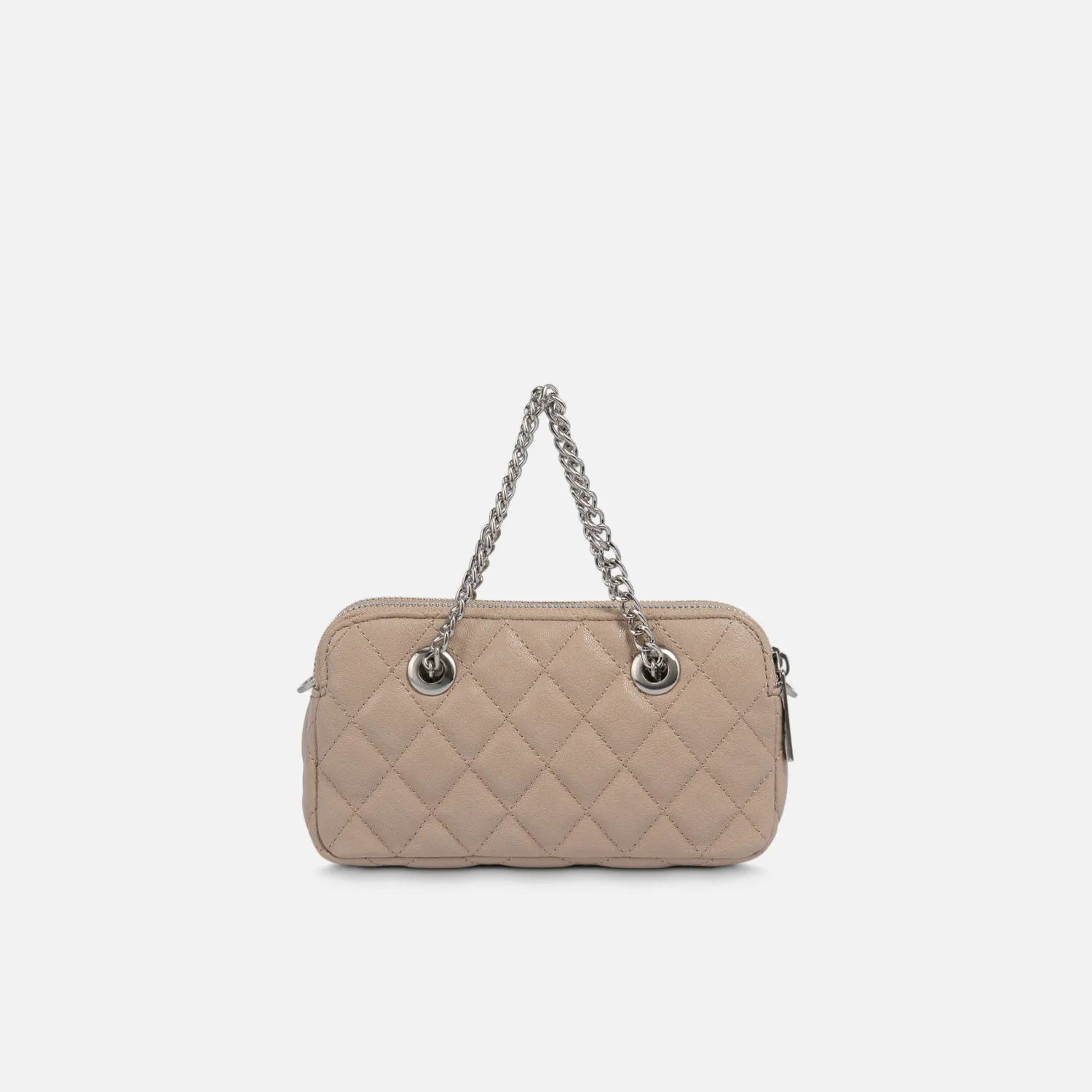 Bolso Crepier Mujer Crossbody Arlette Chico color topo | Platanitos
