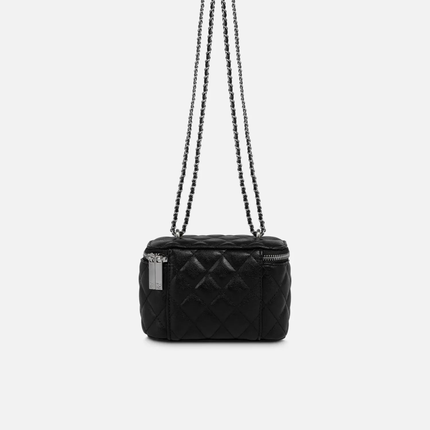 Bolso Crepier Mujer Crossbody Eline Chico color negro | Platanitos