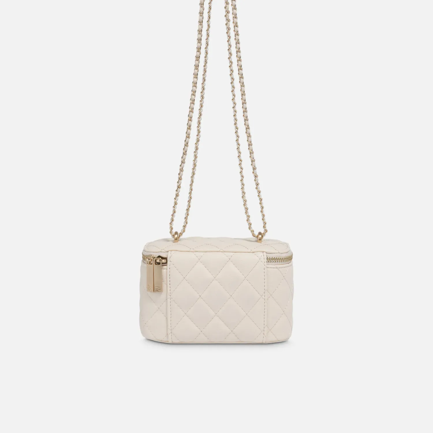 Bolso Crepier Mujer Crossbody Eline Chico color vainilla | Platanitos