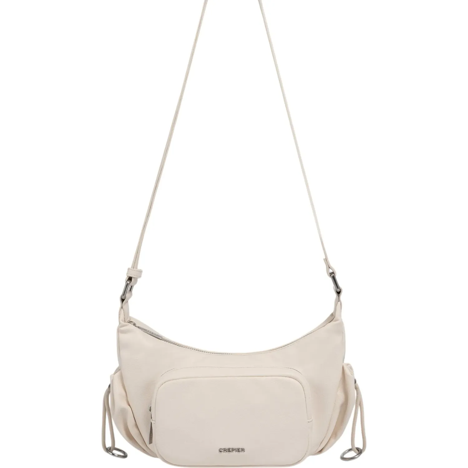 CREPIER Bolso Crepier Mujer Crossbody Emerie Chico color vainilla | Platanitos