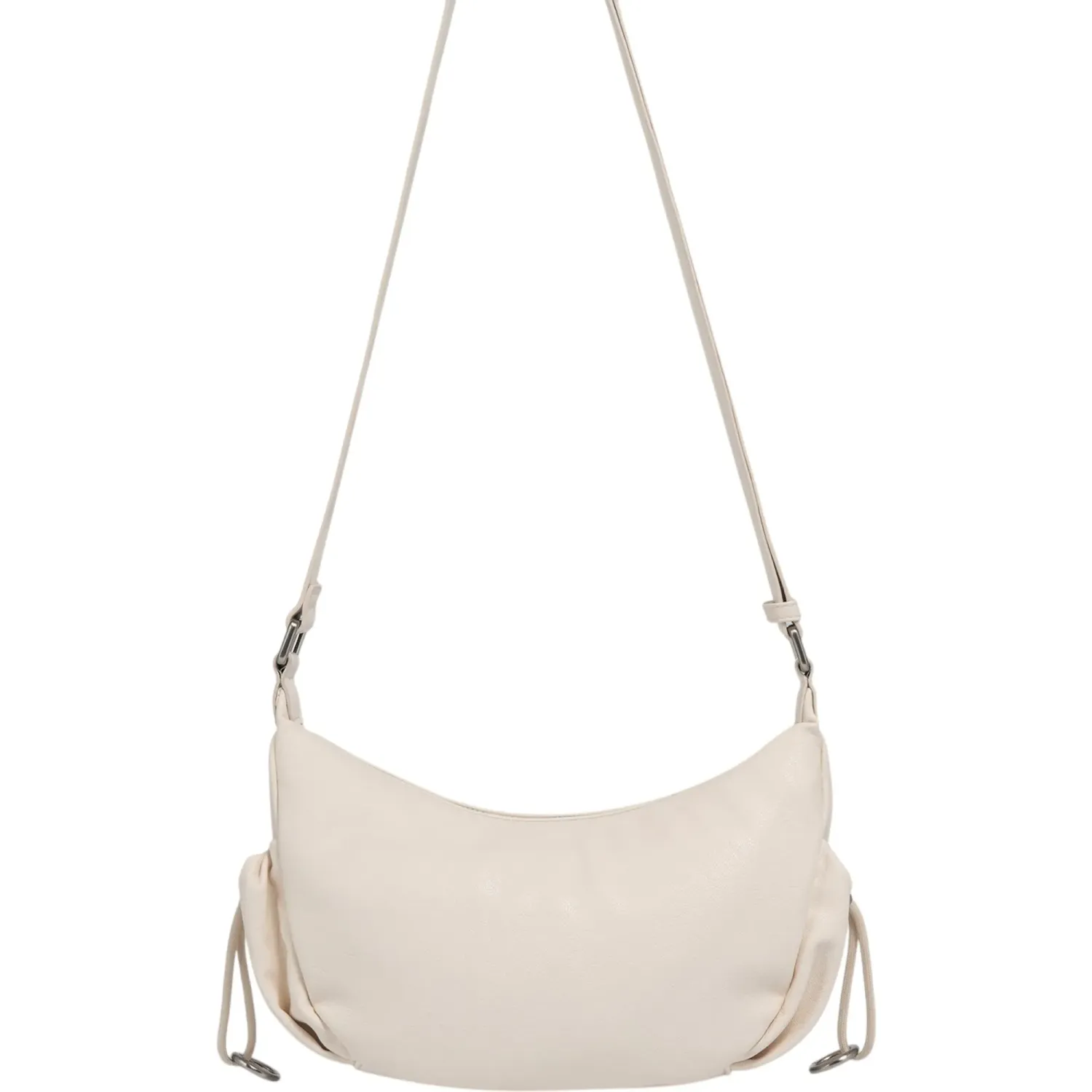 CREPIER Bolso Crepier Mujer Crossbody Emerie Chico color vainilla | Platanitos