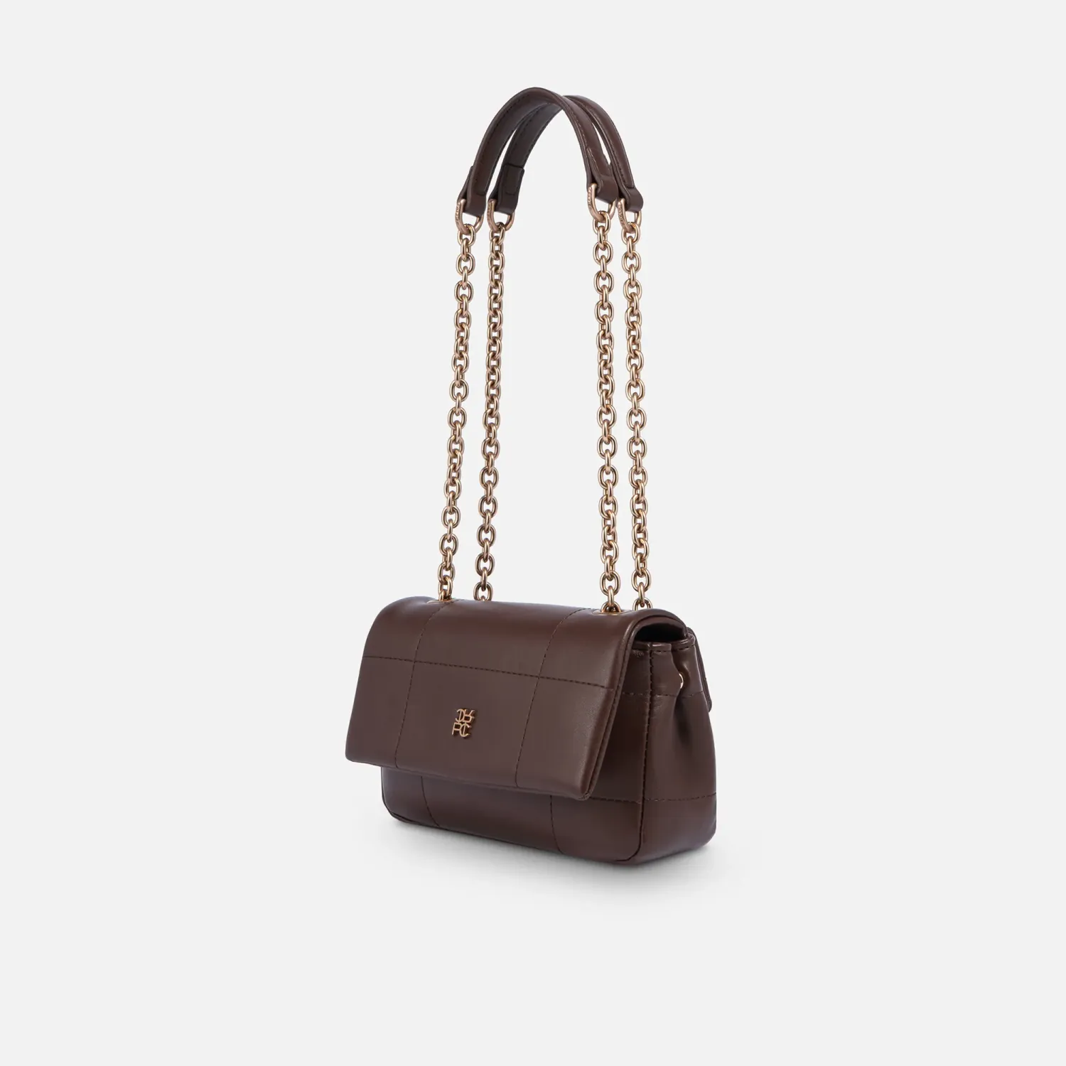 Bolso Crepier Mujer Flap Kaie Chico color marrón | Platanitos