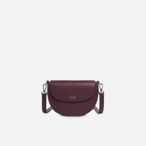 Bolso Crepier Mujer Flap Solei Chico color rojo | Platanitos