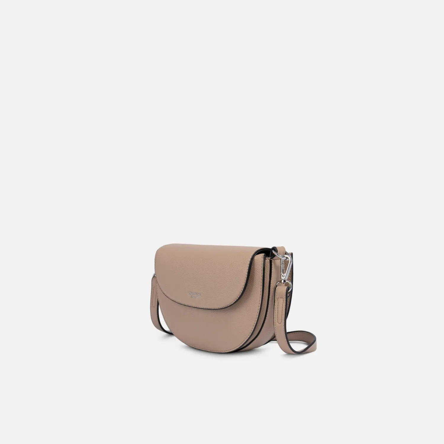 Bolso Crepier Mujer Flap Solei Chico color topo | Platanitos