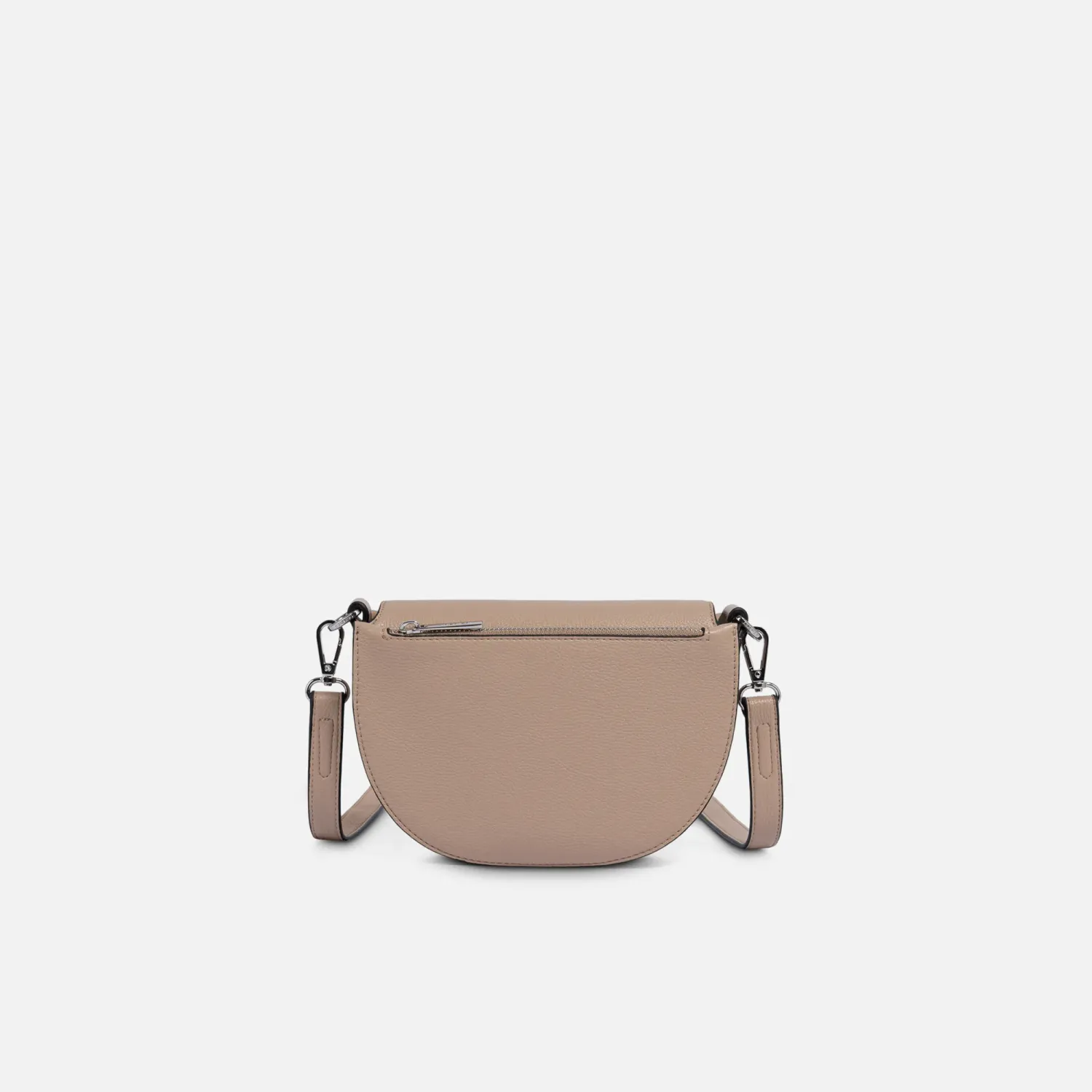 Bolso Crepier Mujer Flap Solei Chico color topo | Platanitos