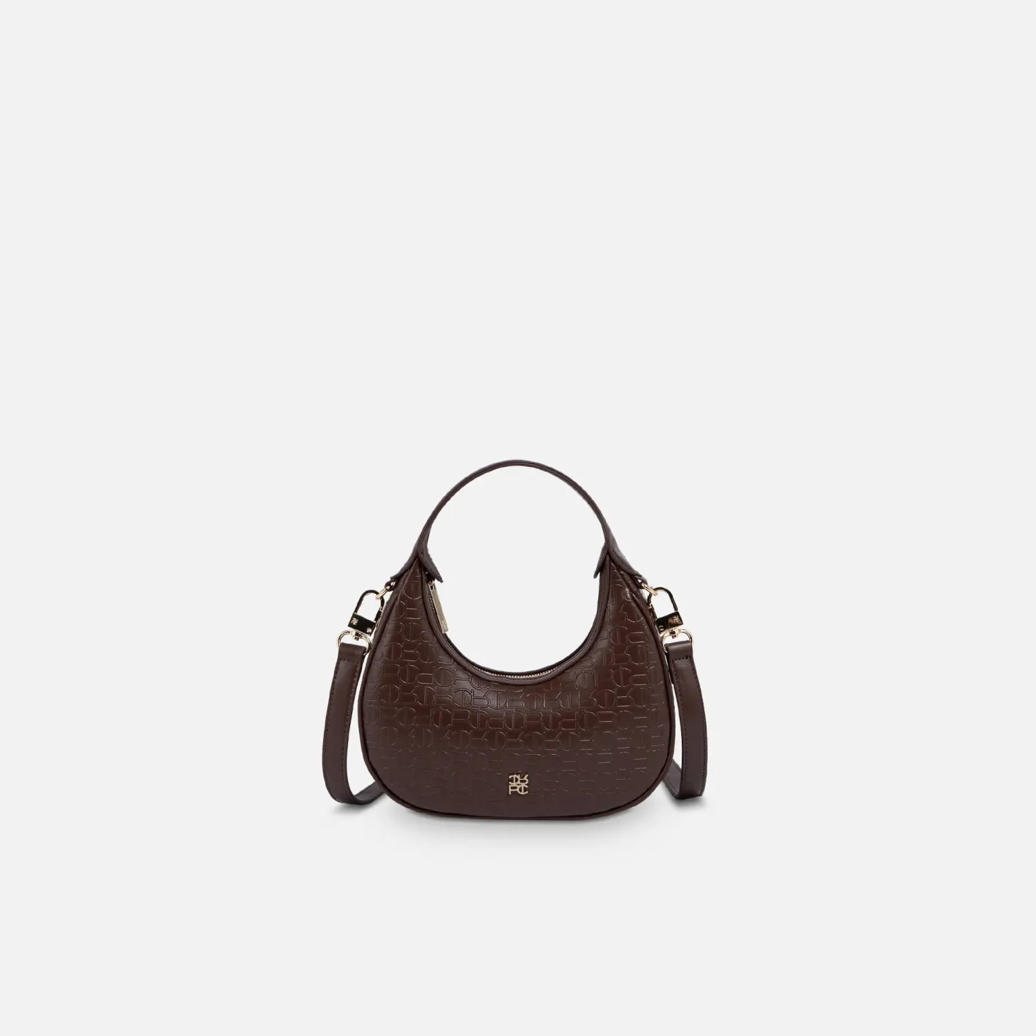 Bolso Crepier Mujer Hobo Anya Chico color marrón | Platanitos