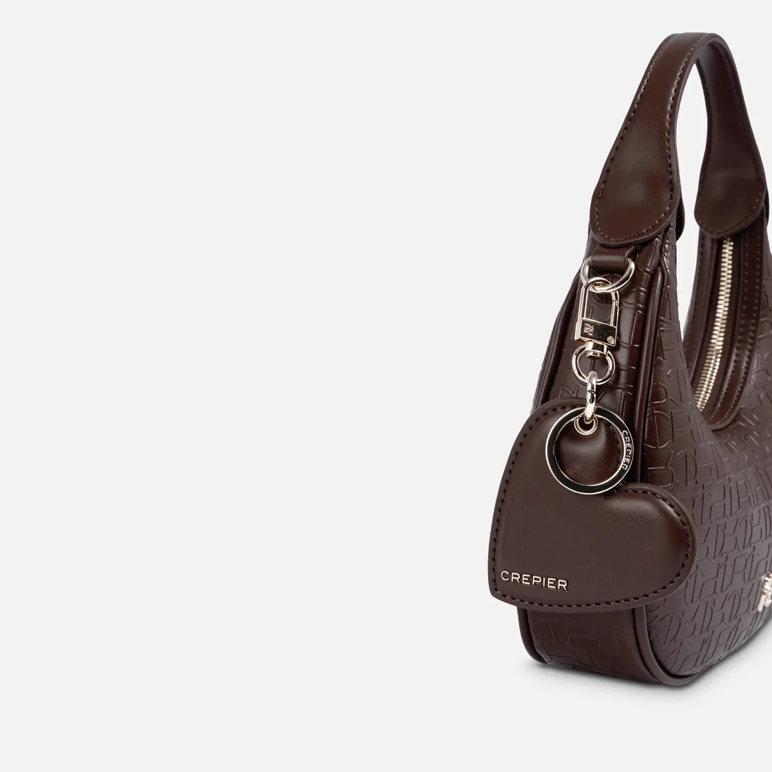 Bolso Crepier Mujer Hobo Anya Chico color marrón | Platanitos