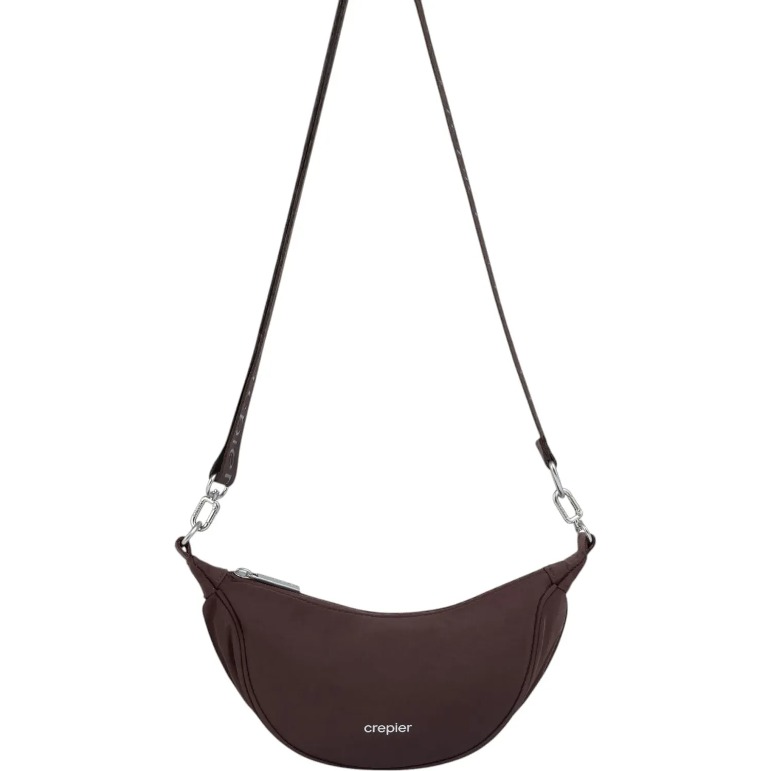 Bolso Crepier Mujer Hobo Callie 2.0 Chico color chocolate | Platanitos